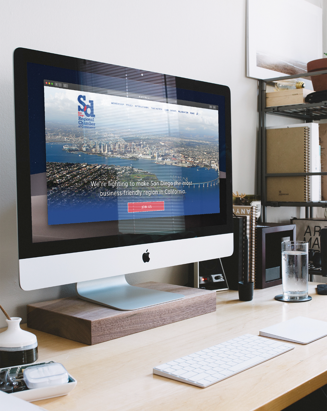 San Diego Regional Chamber of Commerce Repositioning and Website Redesign