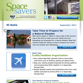 Developing an Online Community for Space Bag Gallery Image 02