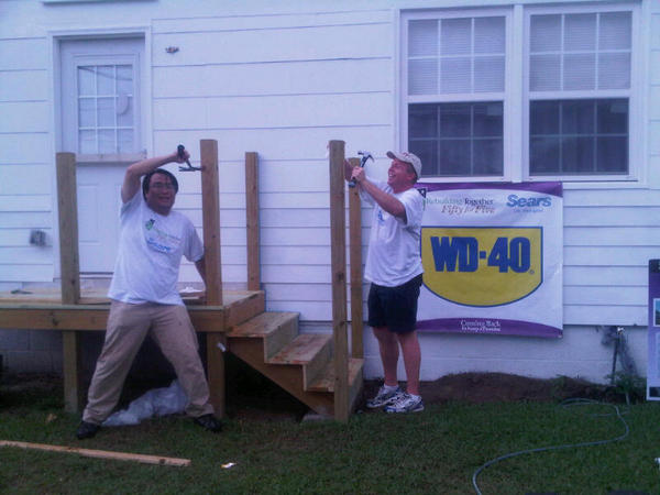 | Nuffer, Smith, Tucker WD-40 Company at Rebuilding Together's "Fifty For Five" in New Orleans