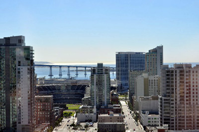 NST's view of Petco Park