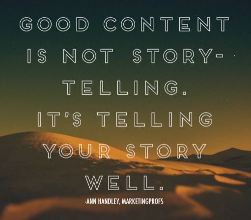Telling Your Story