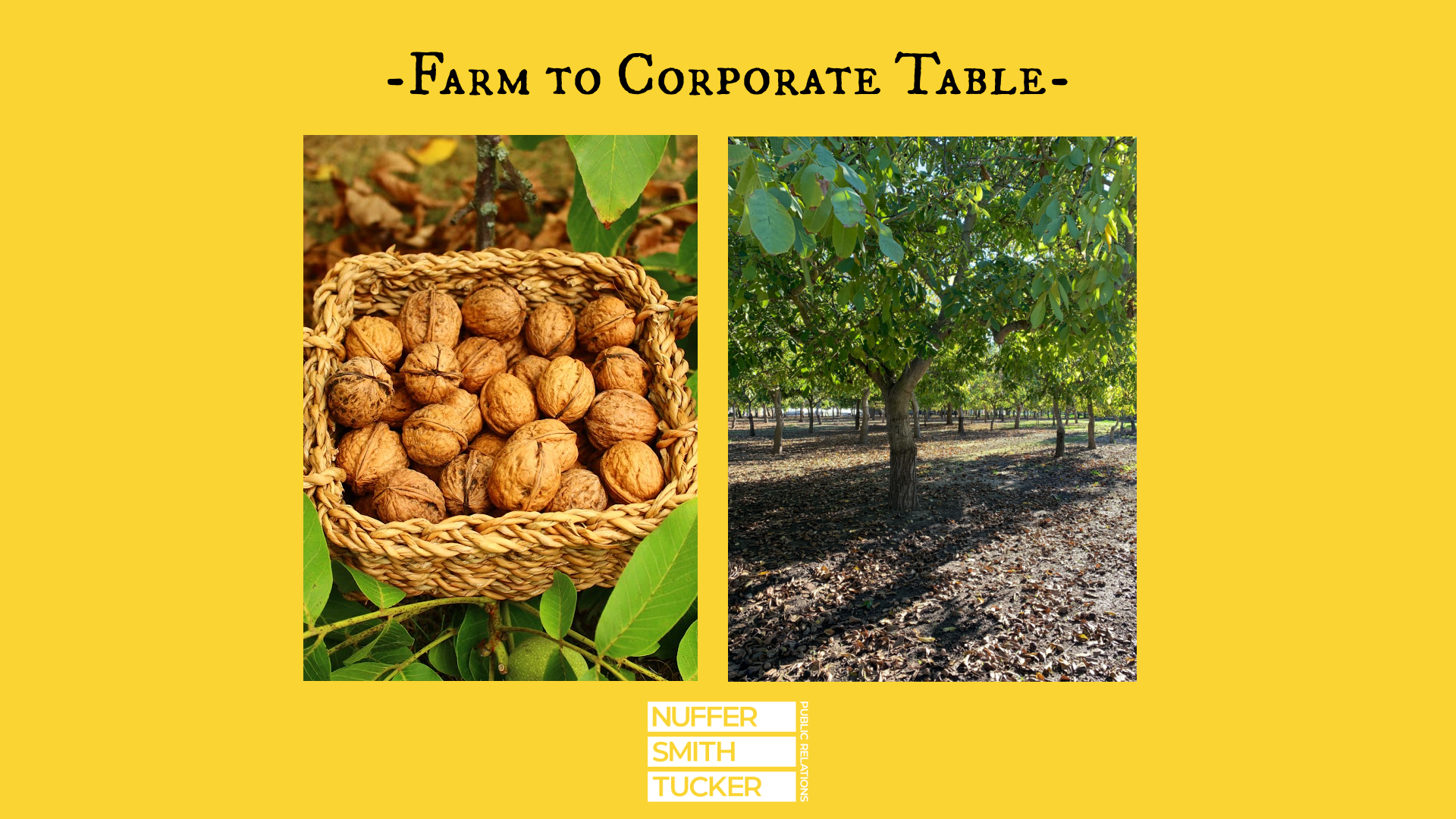Farm to Corporate Table